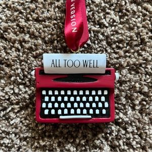 NEW Taylor Swift All Too Well Typewriter Ornament